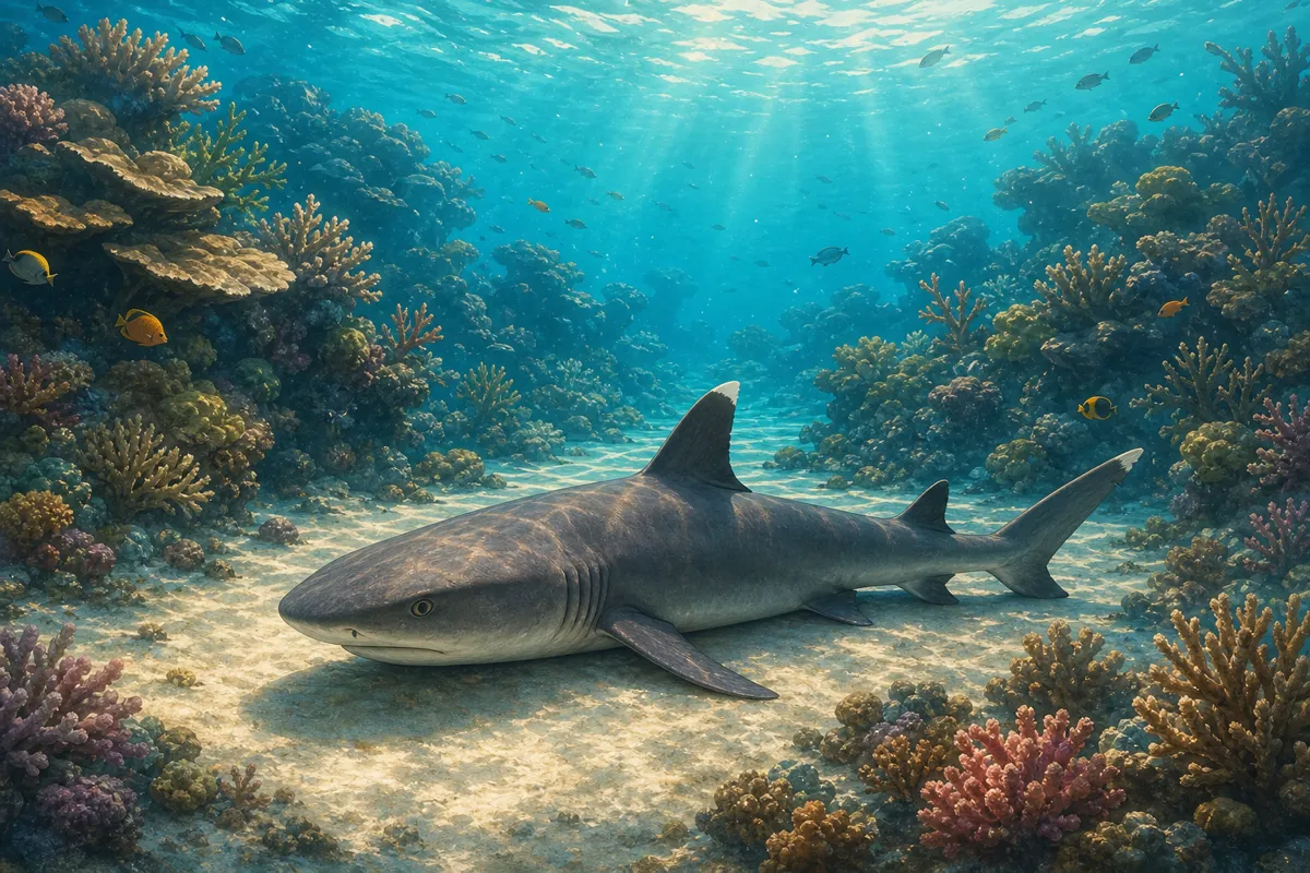 Diver exploring Komodo underwater