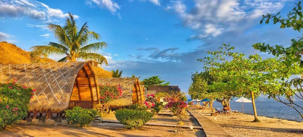 Komodo Resort beachfront